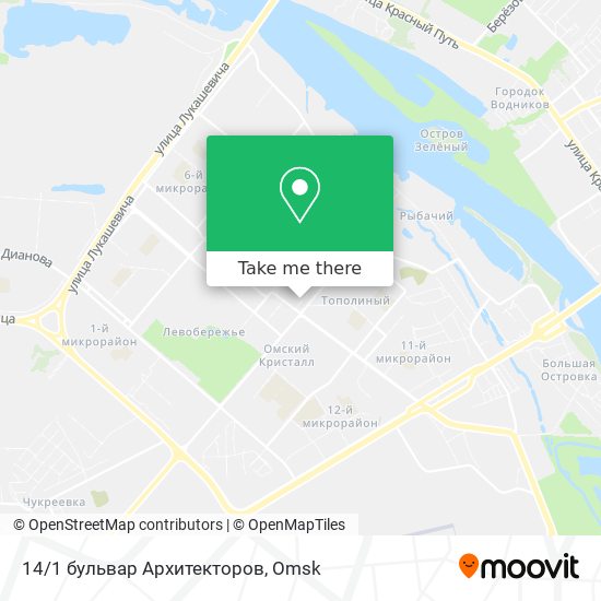 14/1 бульвар Архитекторов map