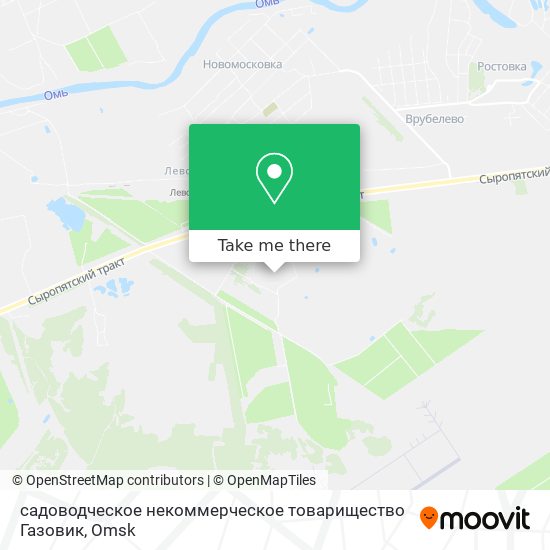 садоводческое некоммерческое товарищество Газовик map