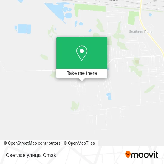 Светлая улица map