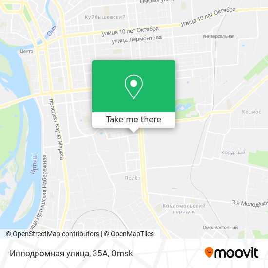 Ипподромная улица, 35А map