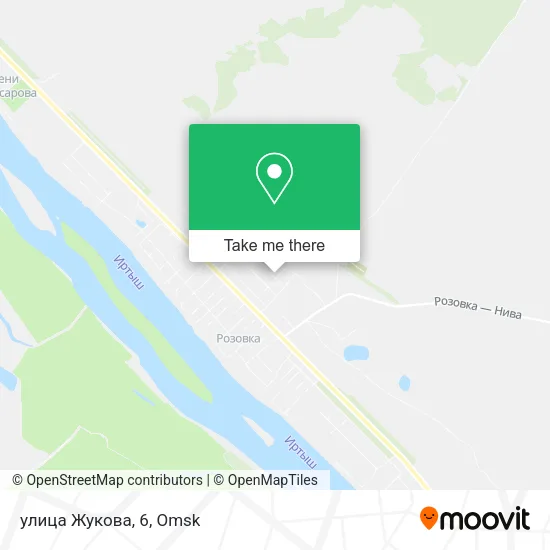 улица Жукова, 6 map