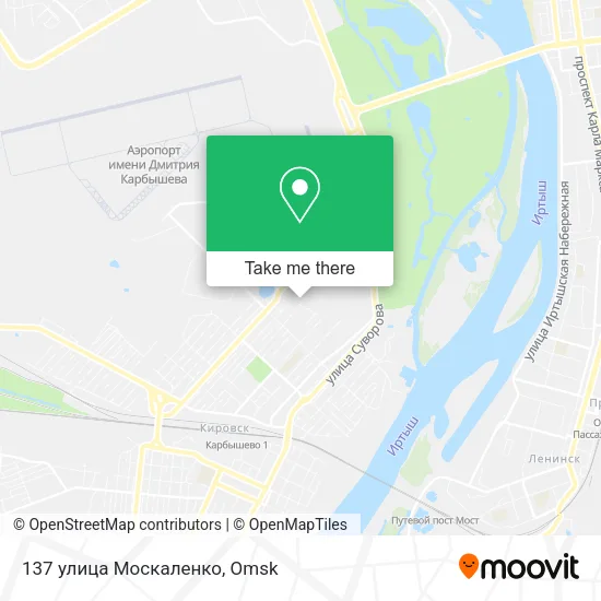137 улица Москаленко map