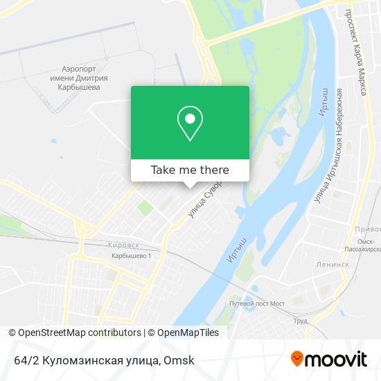 64/2 Куломзинская улица map
