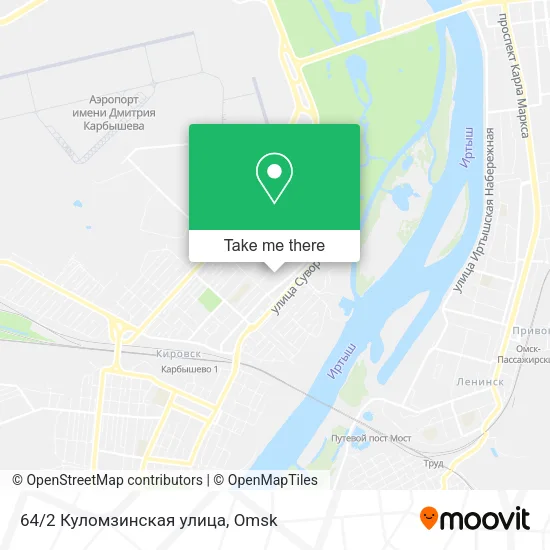 64/2 Куломзинская улица map