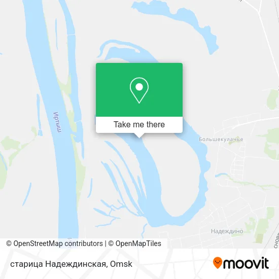 старица Надеждинская map
