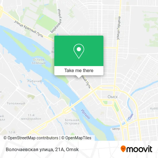 Волочаевская улица, 21А map