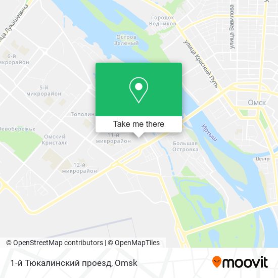 1-й Тюкалинский проезд map