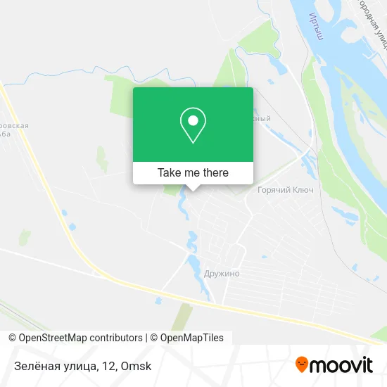 Зелёная улица, 12 map