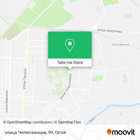 улица Челюскинцев, 99 map