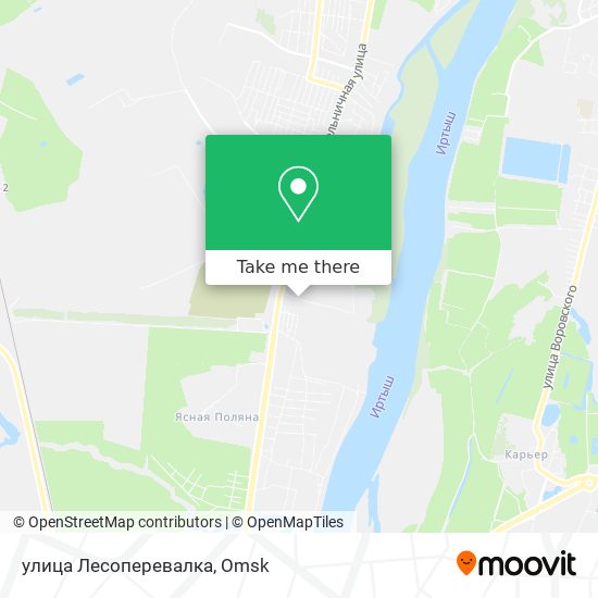 улица Лесоперевалка map
