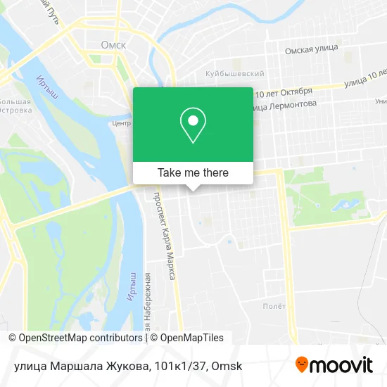 улица Маршала Жукова, 101к1/37 map