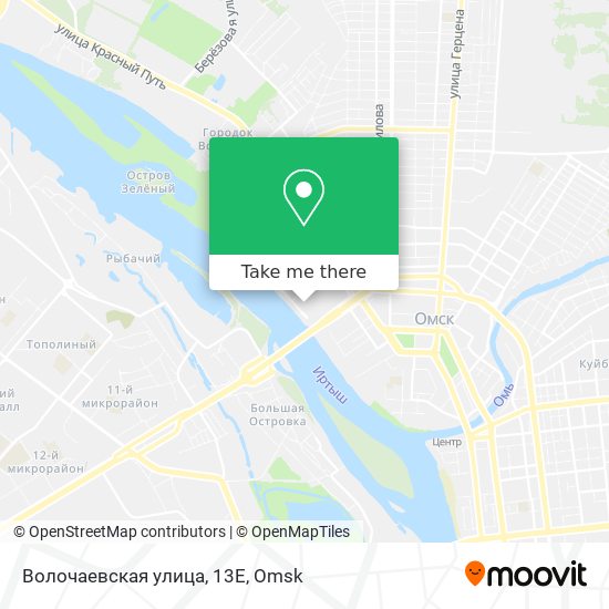 Волочаевская улица, 13Е map
