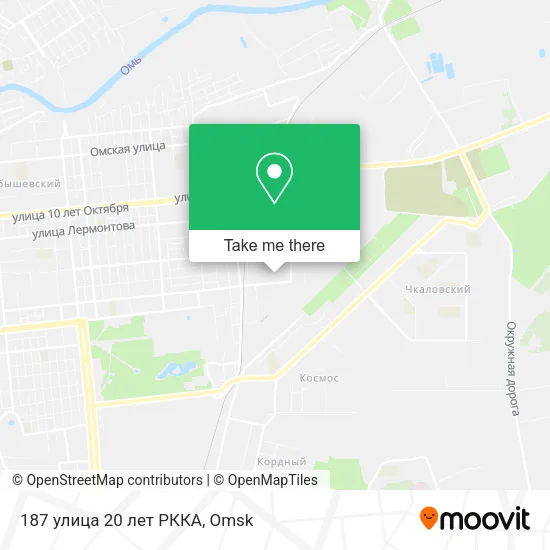 187 улица 20 лет РККА map