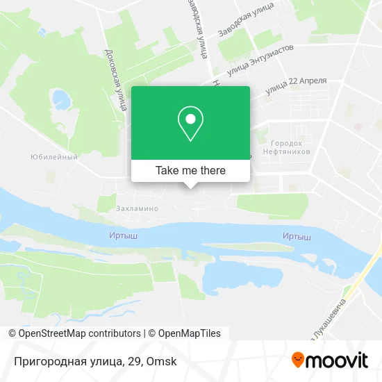 Пригородная улица, 29 map