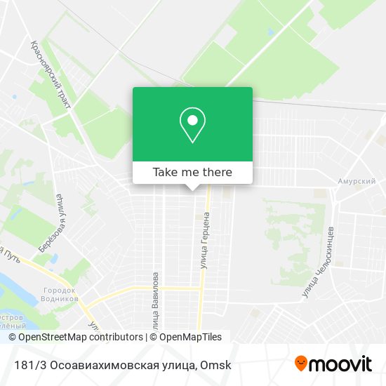 181/3 Осоавиахимовская улица map
