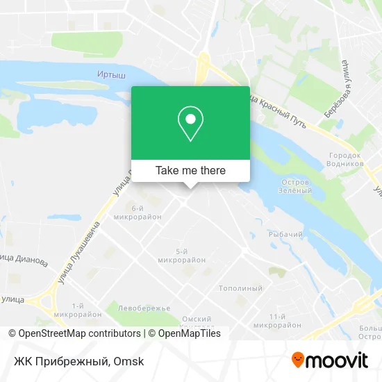 ЖК Прибрежный map