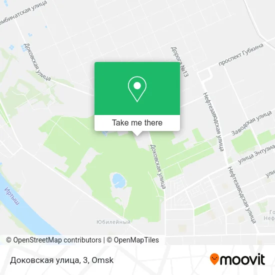 Доковская улица, 3 map