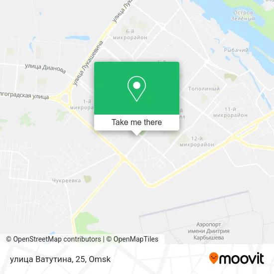 улица Ватутина, 25 map