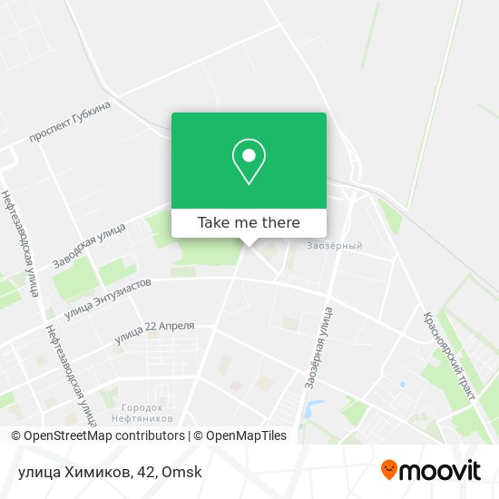 улица Химиков, 42 map