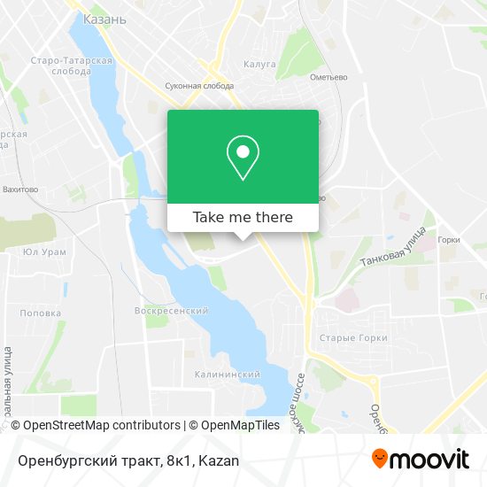 Оренбургский тракт, 8к1 map