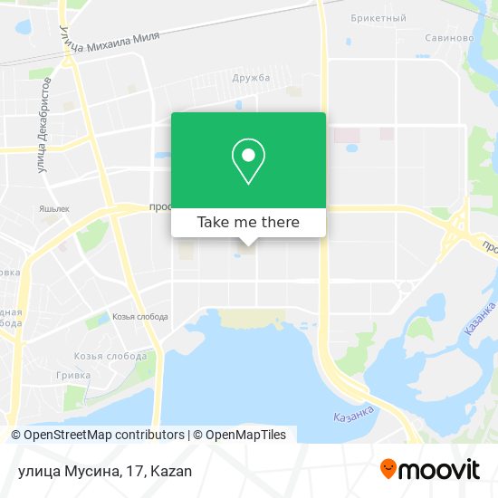 улица Мусина, 17 map