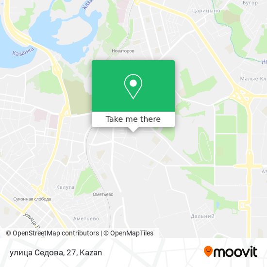 улица Седова, 27 map