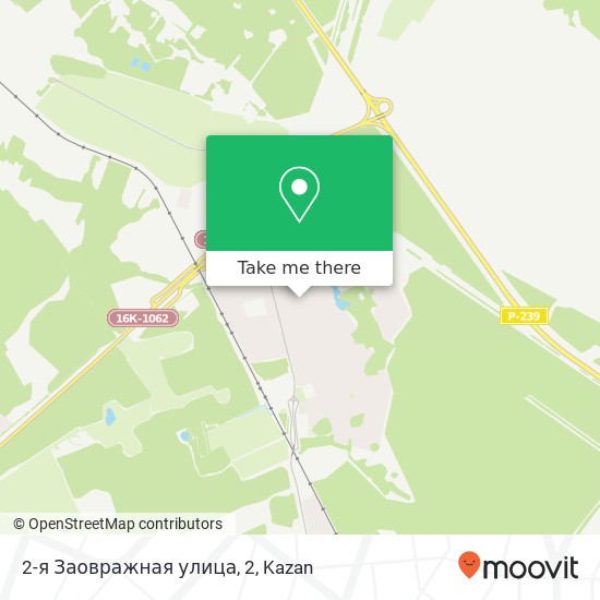 2-я Заовражная улица, 2 map