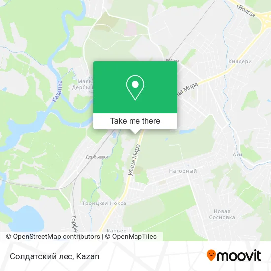 Солдатский лес map