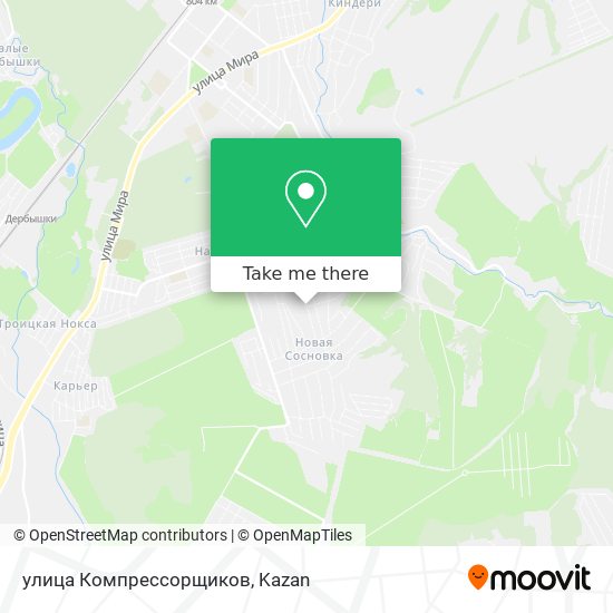 улица Компрессорщиков map