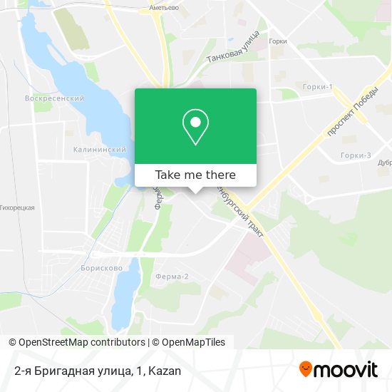 2-я Бригадная улица, 1 map