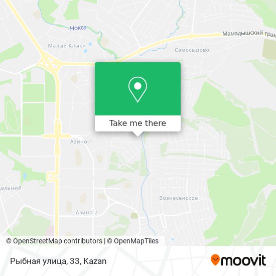Рыбная улица, 33 map