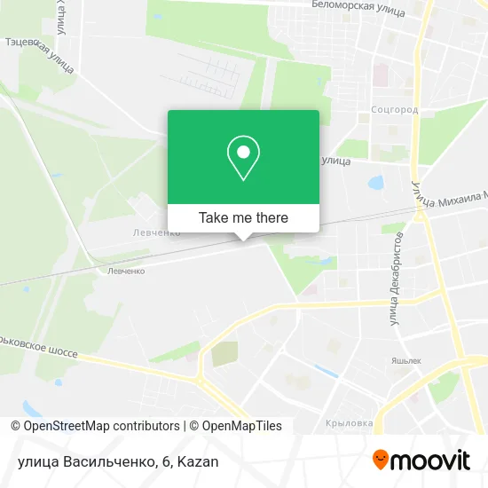 улица Васильченко, 6 map