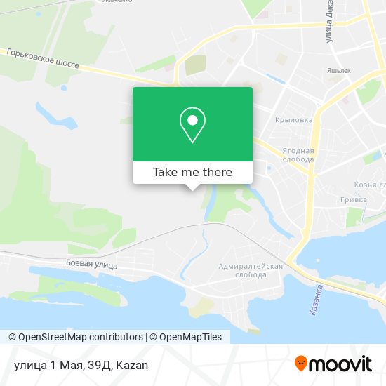 улица 1 Мая, 39Д map