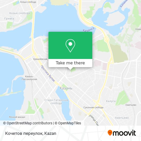 Кочетов переулок map