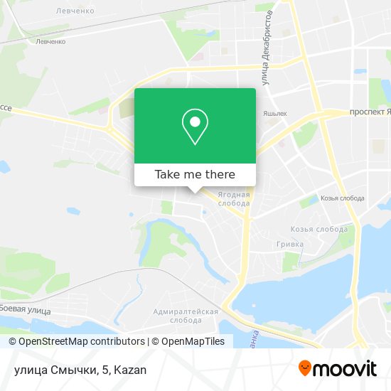 улица Смычки, 5 map
