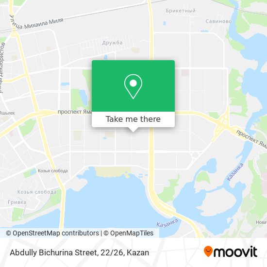 Abdully Bichurina Street, 22 / 26 map