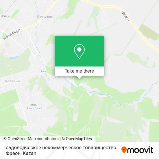 садоводческое некоммерческое товарищество Фреон map