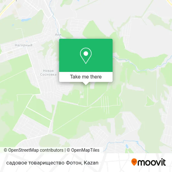 садовое товарищество Фотон map
