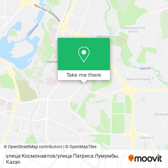 улица Космонавтов / улица Патриса Лумумбы map