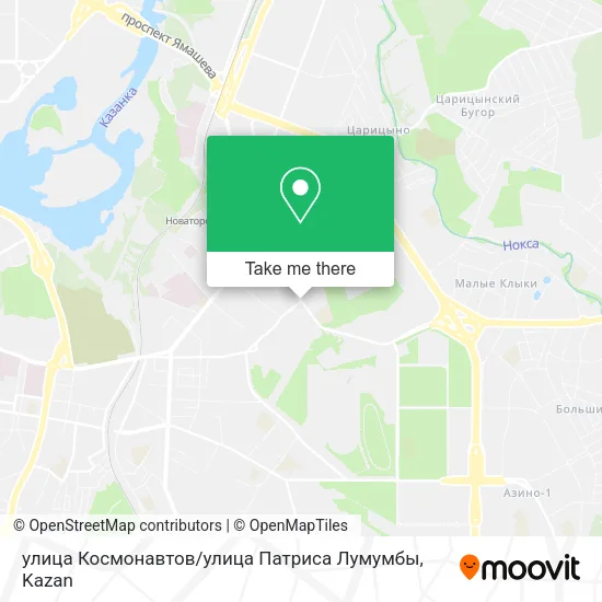 улица Космонавтов / улица Патриса Лумумбы map