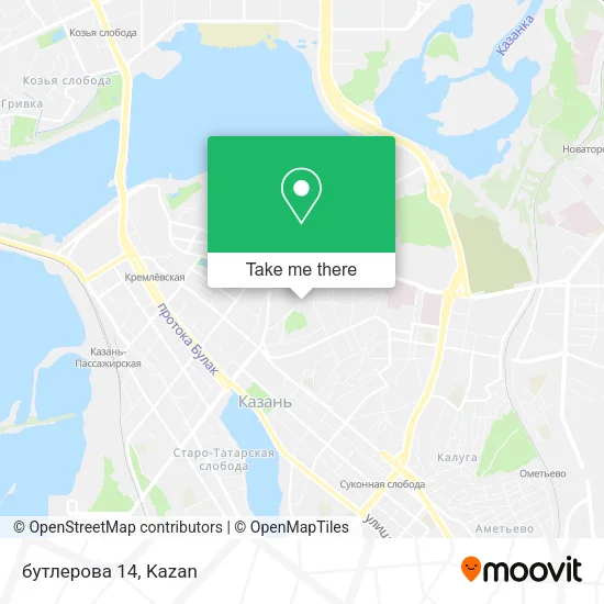 бутлерова 14 map