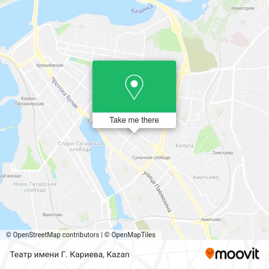 Театр имени Г. Кариева map