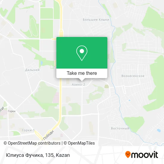Юлиуса Фучика, 135 map