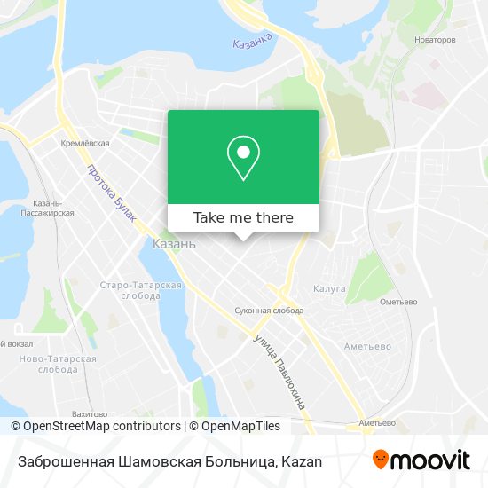 Заброшенная Шамовская Больница map