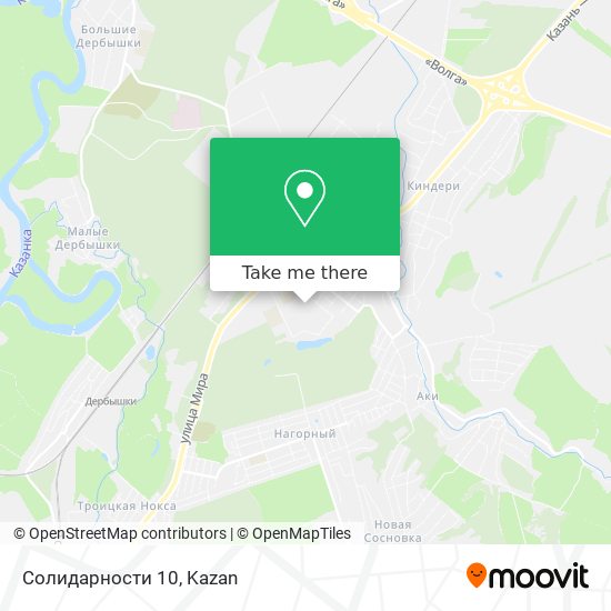 Солидарности 10 map
