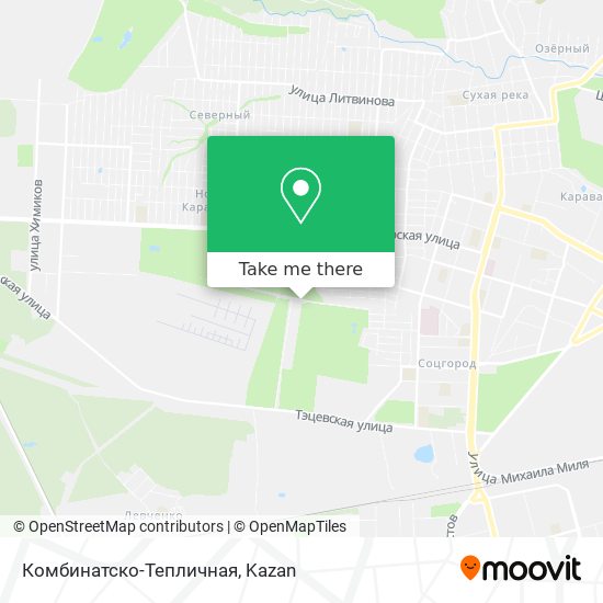 Комбинатско-Тепличная map