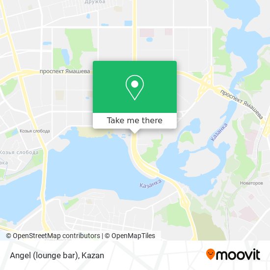 Angel (lounge bar) map