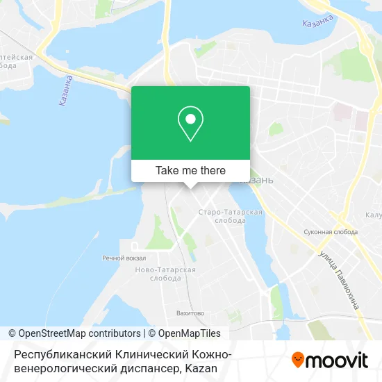 Республиканский Клинический Кожно-венерологический диспансер map