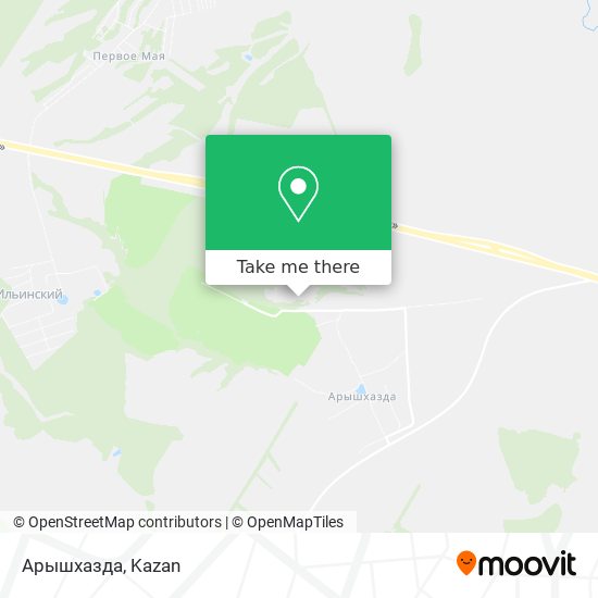 Арышхазда map