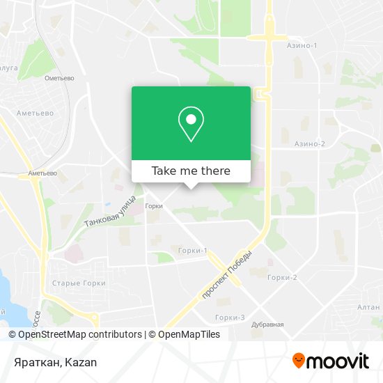 Яраткан map
